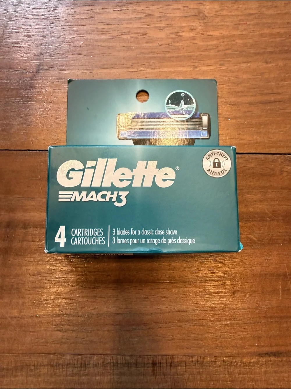 Gillette Mach 3 Refillable Razors 4 Pack